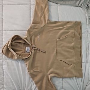 Champion women's hoodie tan XL